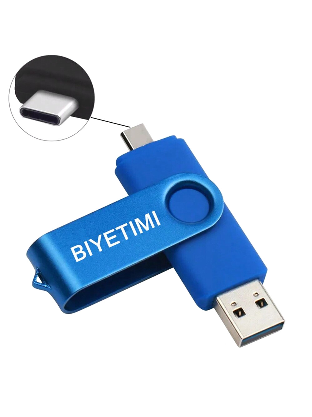 BIYETIMI Clé USB C 2.0 OTG - 64GB, Compatible Android, Tablette, PC - Clé