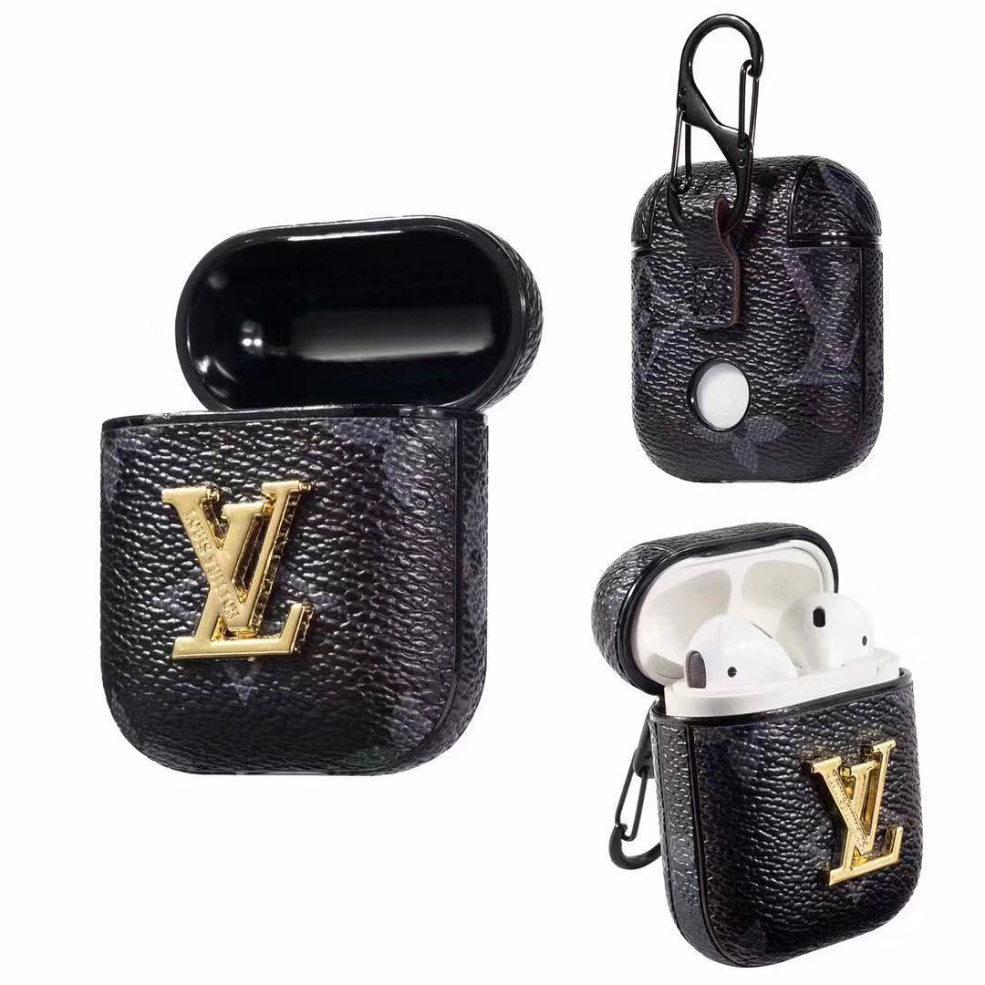 Étui AirPods Louis Vuitton Luxe en Cuir Antichoc